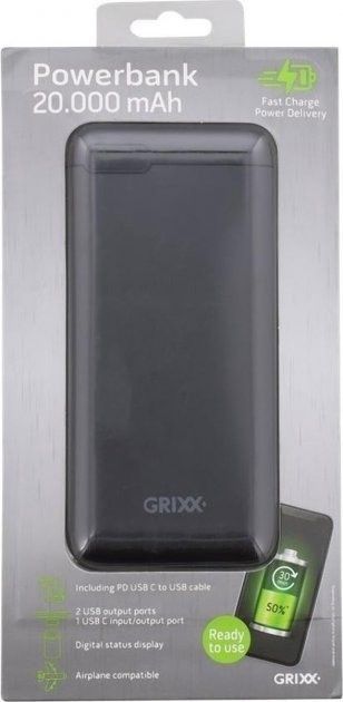 Hoco J87A Tacker 20000 mAh ( реальна ємність) Black