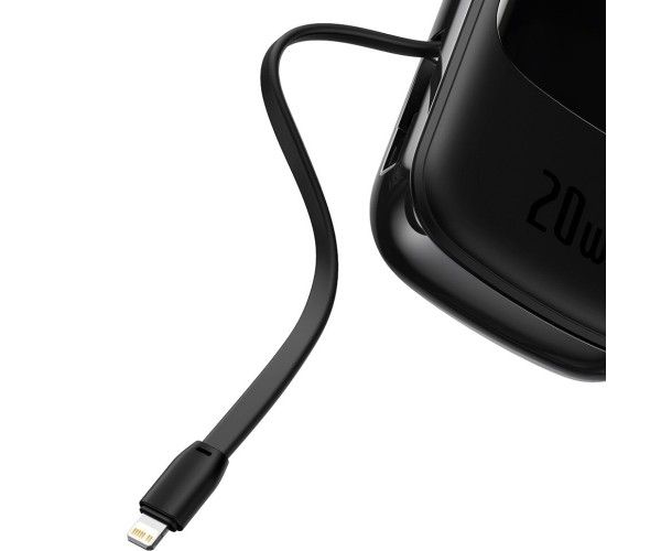 Baseus Qpow Digital Display Quick Charging 20W 20000 mAh Black (PPQD-H01)