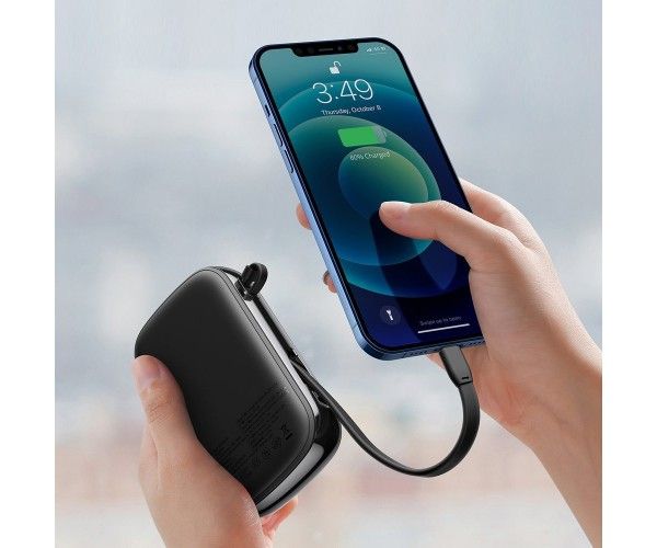 Baseus Qpow Digital Display Quick Charging 20W 20000 mAh Black (PPQD-H01)
