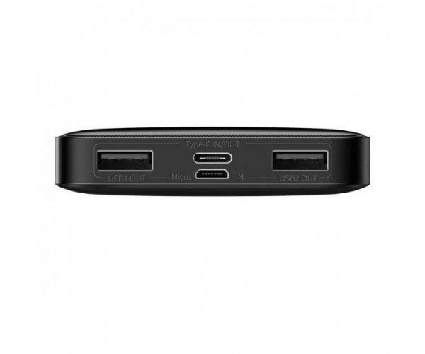 Baseus Bipow Digital Display 15W 10000 mAh Black (PPDML-I01)