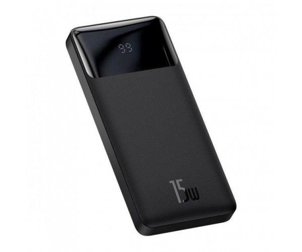 Baseus Bipow Digital Display 15W 10000 mAh Black (PPDML-I01)