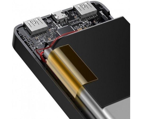 Baseus Bipow Digital Display 15W 10000 mAh Black (PPDML-I01)