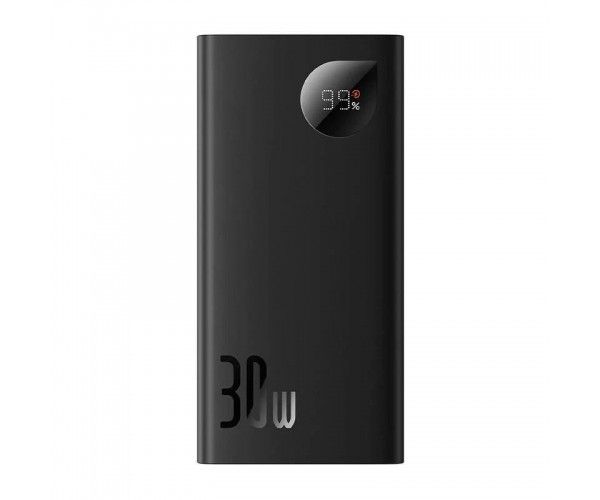Baseus Adaman Metal Digital Display Overseas Edition 30W 10000 mAh Black (PPAD040101)