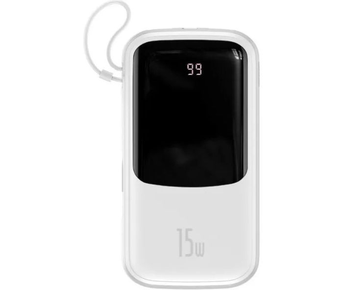 Baseus Qpow 10000 mAh 15W Type-C PPQD050002 біла