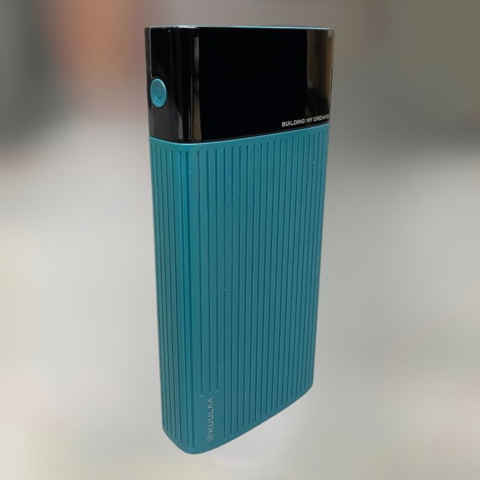 Повербанк 20000 mAh 18W Kuulaa, дисплей, 2 USB-A + USB-C + Lightning + Micro-USB, QC3.0, PD3.0