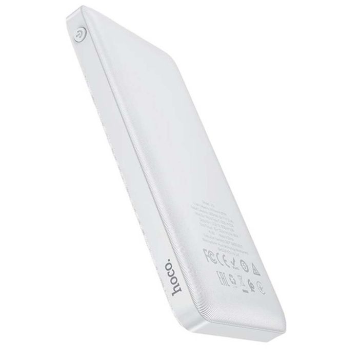Hoco J72 Easy travel 10000 mAh Білий ABS + PC вогнетривкий корпус + літій-полімерна батарея