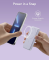 Anker 621 Magnetic Magsafe Powerbank 5000 mAh iPhone 15/15 Pro/15 Pro Max iPhone 14/ 13/12 Series Purple (A1610)