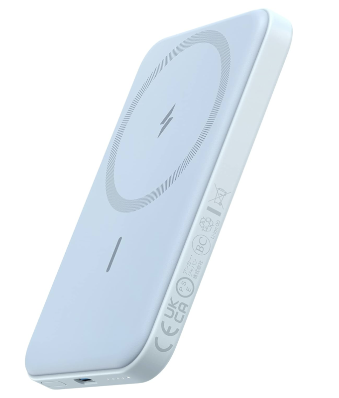 Anker 621 Magnetic Magsafe Powerbank 5000 mAh iPhone 15/15 Pro/15 Pro Max iPhone 14/13/12 Series Blue (A1610)