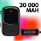 Baseus 20 000 mAh павер бенк для телефону з вбудованим кабелем зі швидкою зарядкою, 22,5W