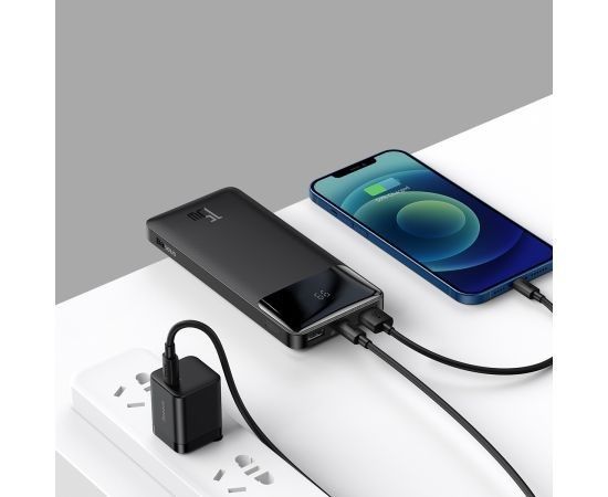 Baseus Bipow Digital Display 10000 mAh 15W Overseas Edition PPBD050001 Black