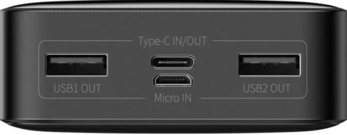 Baseus Bipow Digital Display 20000 mAh 15W Overseas Edition PPBD050101 Black