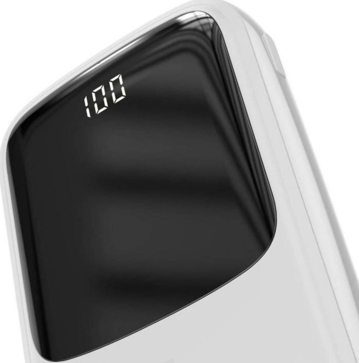 Baseus Qpow Digital Display 10000 mAh 15W White