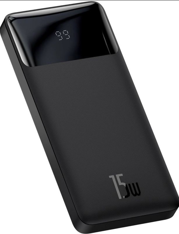 Baseus Bipow Digital Display 10000 mAh 15W Black