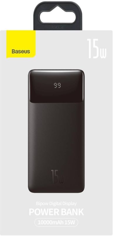 Baseus Bipow Digital Display 10000 mAh 15W Black