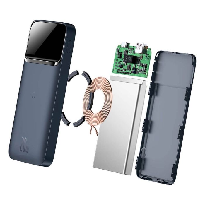 Baseus Magnetic Wireless 10000 mAh 20W MagSafe синій (PPMT-03/PPCX010201/PPCXW10-C)