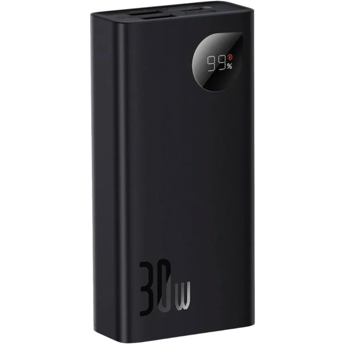 Baseus 10000 mAh 30W Digital Display черный (33-4-Baseus PPAD040 PPAD040002 Black)