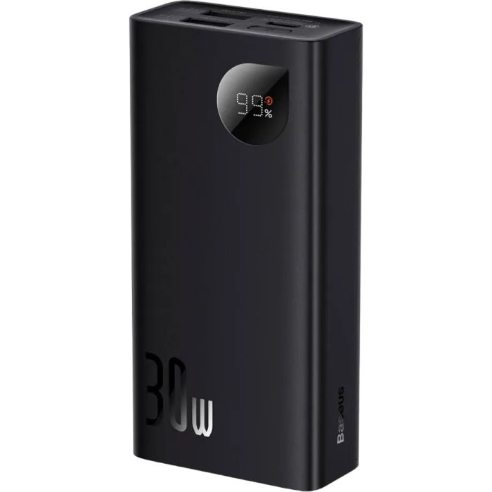Baseus 10000 mAh 30W Digital Display черный (33-4-Baseus PPAD040 PPAD040002 Black)