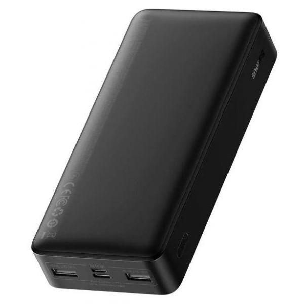 Baseus Bipow Digital 20000 mAh 15W Black (Cable USB to Micro 25cm Black)