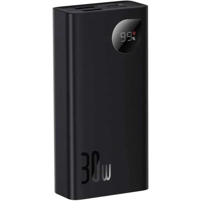 Baseus Adaman2 Digital Display Fast Charge 10000 mAh 30W Black Overseas Edition