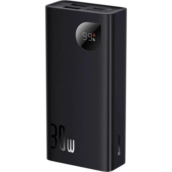 Baseus Adaman2 Digital Display Fast Charge 10000 mAh 30W Black Overseas Edition