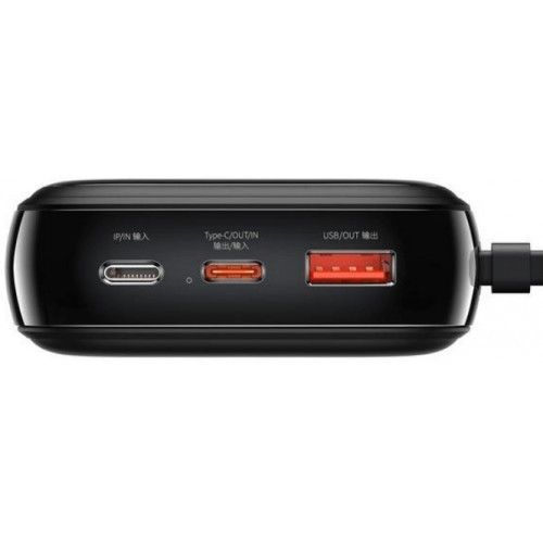 Baseus 20000 mAh 22.5W чорний (33-4-PPQD040101 Black)