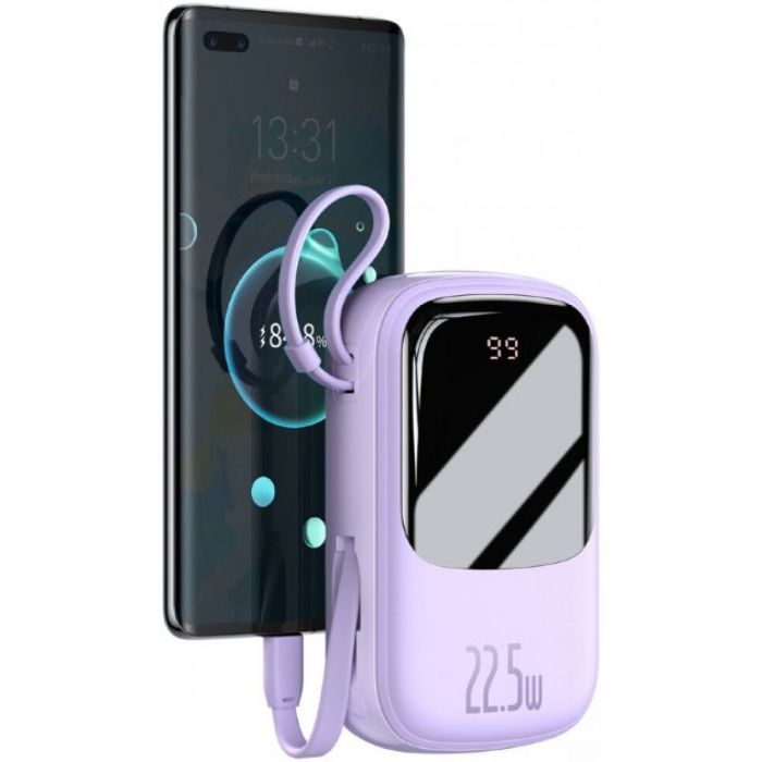 Baseus 20000 mAh 22.5W рожевий (33-4-PPQD030105 Purple)