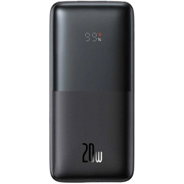 Power bank Baseus Bipow Digital Display 10000mAh 20W 3A з технологією QC3.0+PD3.0 чорний (33-4-PPBD040101 Black)