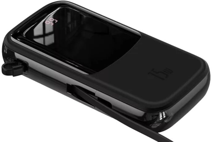 Baseus 20000 mAh 15W Digital Display черный (33-4-Baseus PPQD-F01 Black)
