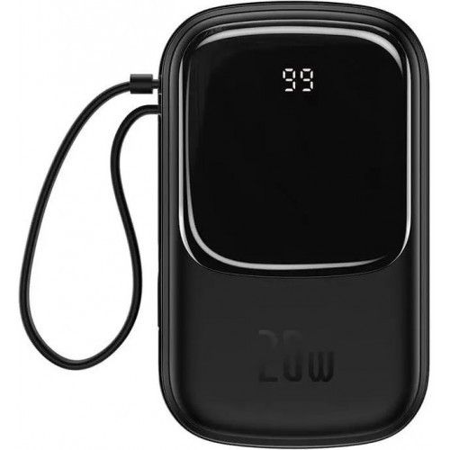 Baseus 20000 mAh 20W чорний (33-4-PPQD040001 Black)