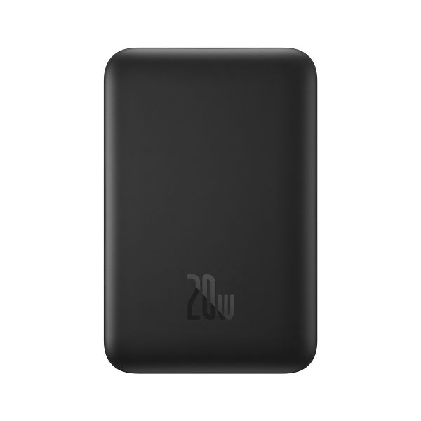 Портативний акумулятор з бездротовою зарядкою Baseus Magnetic Mini MagSafe Overseas Edition 10000mAh 20W (PPCX070001) Black
