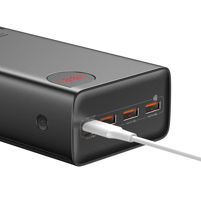 Baseus Adaman Digital Display Quick Charge 40000 mAh 22.5W (QC3.0 PD3.0) (PPAD020101) Black