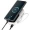 Baseus Qpow 20W 20000 mAh PPQD-H02 вбудований Lightning кабель Білий
