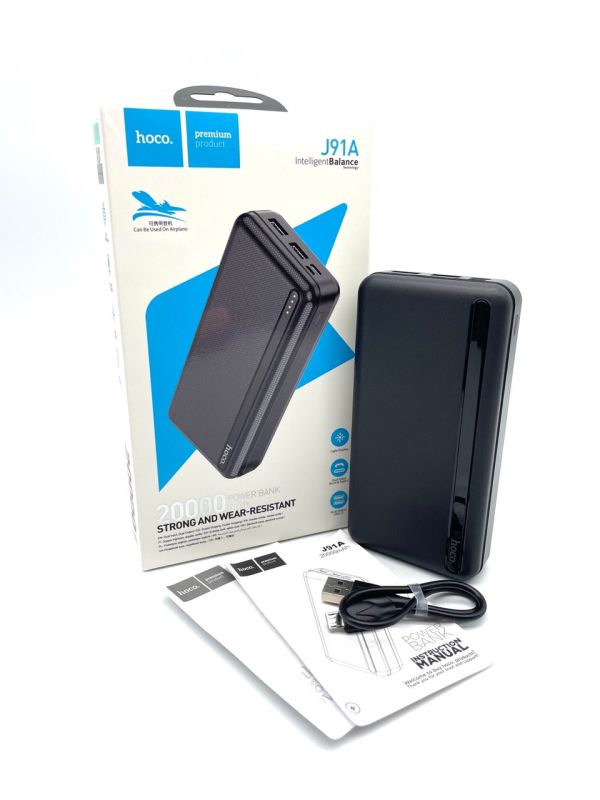 Hoco J91A 20000 mAh ( реальна ємність)