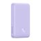 Qi 15W Baseus Magnetic Mini Wireless Fast Charge 2in1 10000 mAh 20W 2.4A QC3.0+PD3.0 (PPCX110105) Пурпуровий