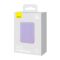 Qi 15W Baseus Magnetic Mini Wireless Fast Charge 2in1 10000 mAh 20W 2.4A QC3.0+PD3.0 (PPCX110105) Пурпуровий