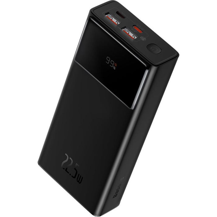 Baseus Star Lord Display 22.5W 30000 mAh Black (PPXJ060101) [94797]