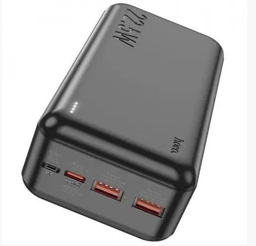 Hoco J101B 30000 mAh PD20W+QC3.0 22.5W Чорний