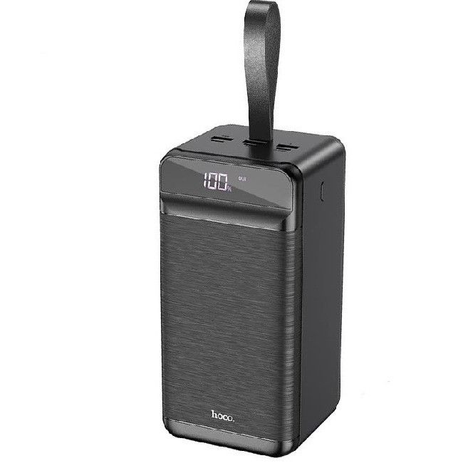 Hoco 80000 mAhDB31A 3USB Type-C Lightning Black