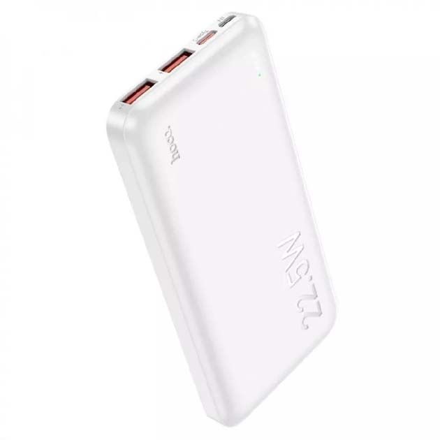 Hoco J101 Astute 22.5W 10000 mAh Білий