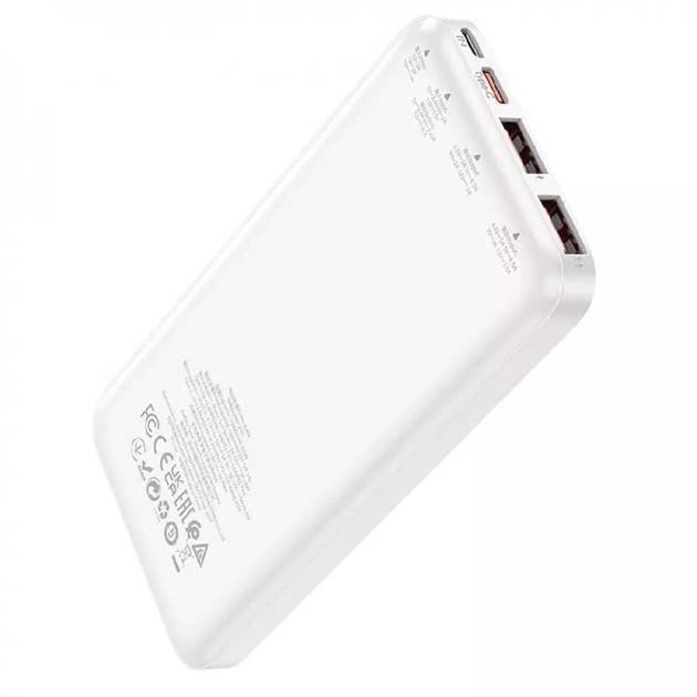 Hoco J101 Astute 22.5W 10000 mAh Білий