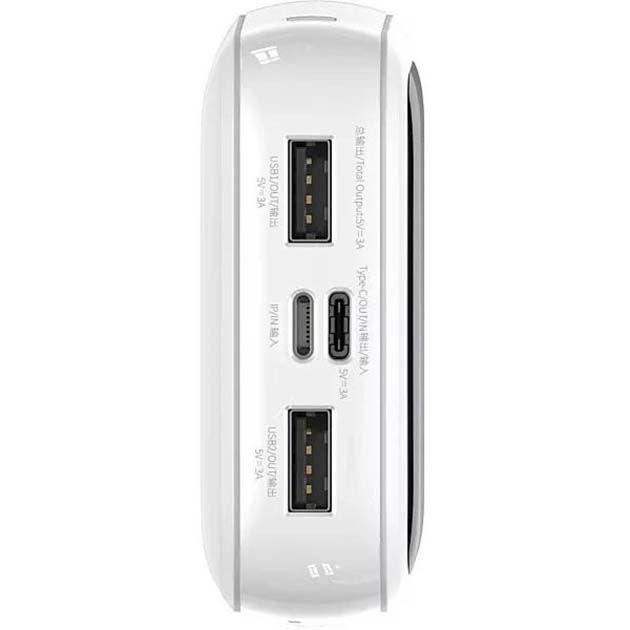 Baseus 10000 mAh 15W Type-C PPQD050002 Білий