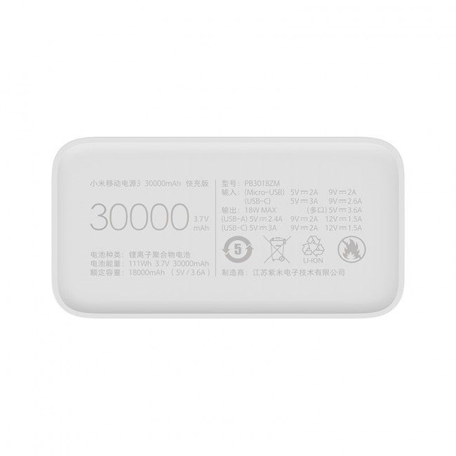 Xiaomi Mi 30000 mAh Fast Charge