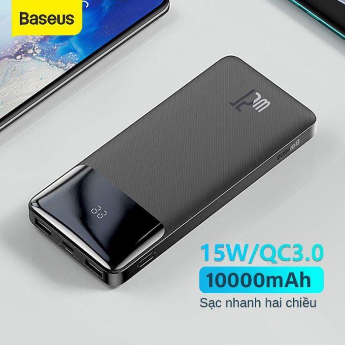 Baseus Bipow Digital Display 10000 mAh 15W (PPDML-I01)