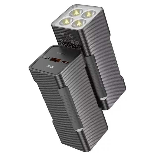 Hoco Q15 Flashlight 22.5W 10000 mAh для пристроїв Чорний