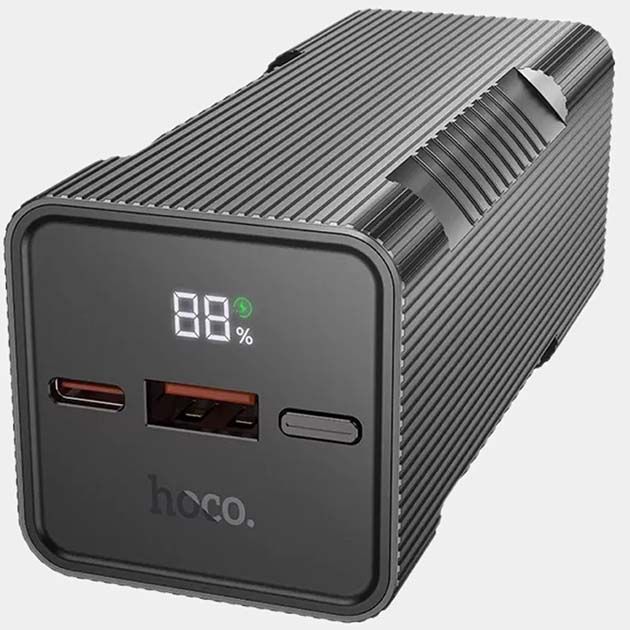 Hoco Q15 Flashlight 22.5W 10000 mAh для пристроїв Чорний