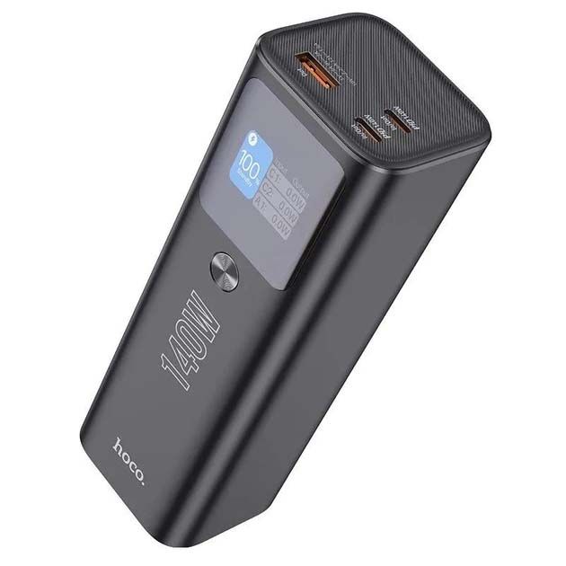 Hoco Q17 Electric PD140W 25000 mAh Універсальний для пристроїв Чорний