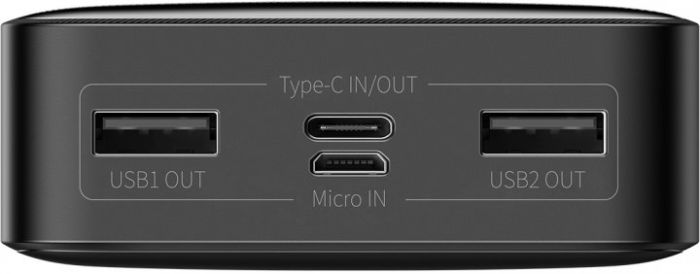 Baseus Bipow Digital Display 30000 mAh 15W Black (PPDML-K01)