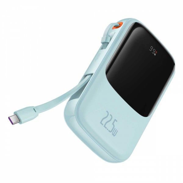 Baseus 20000 mAh 22.5Вт USB Type-C блакитнийQpow PPQD030103