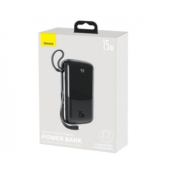 Baseus 20000 mAh 15Вт USB Type-CQpow PPQD-G01