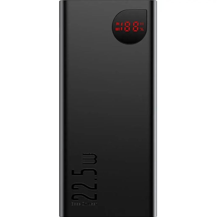 Baseus Adaman Metal Display Quick Charge 20000 mAh 22.5W PPAD070101 Black